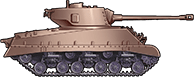 Sideview of Sherman Mk-IV
